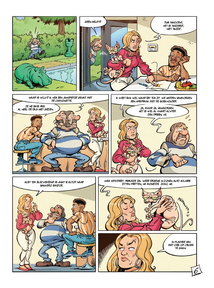 De serie Nonkels krijgt eigen strip 'Luxekaas'