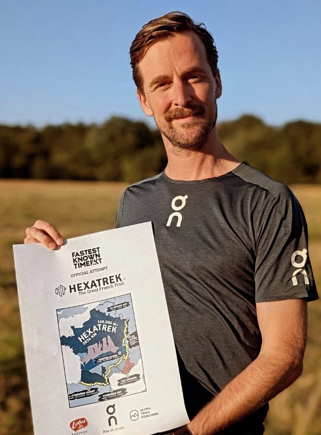 Record van ultraloper Karel Sabbe (36) op Hexatrek in Frankrijk erkend