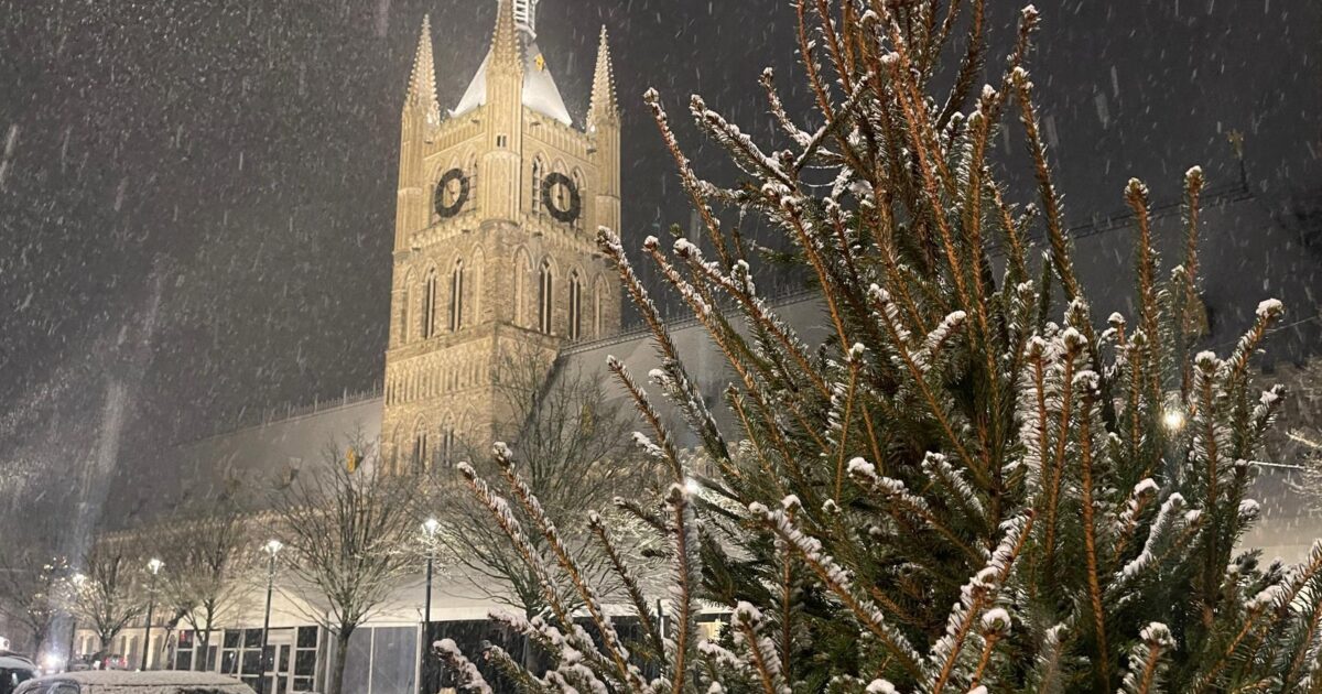 Eerste sneeuw valt in Zuid- en Midden-West-Vlaanderen.… | Focus en WTV