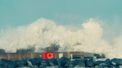 Storm strekdam