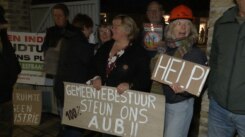 Protest Leisele windmolens