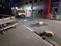 Vuurwerk Ieper kazerne brandweer
