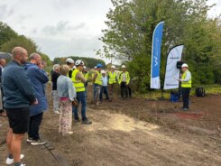 Werken aan nieuwe brug tussen Wevelgem en Lauwe officieel gestart: "Kan voor wat verkeershinder zorgen"