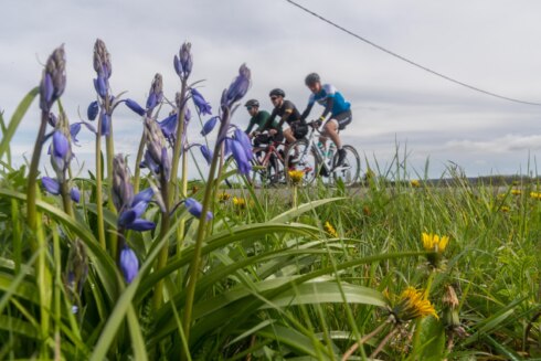 weer lente pasen fietsers