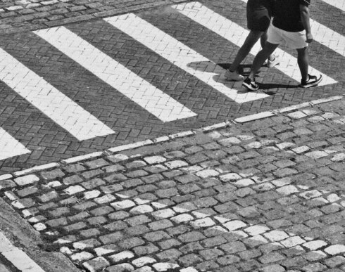 zebrapad voetgangers