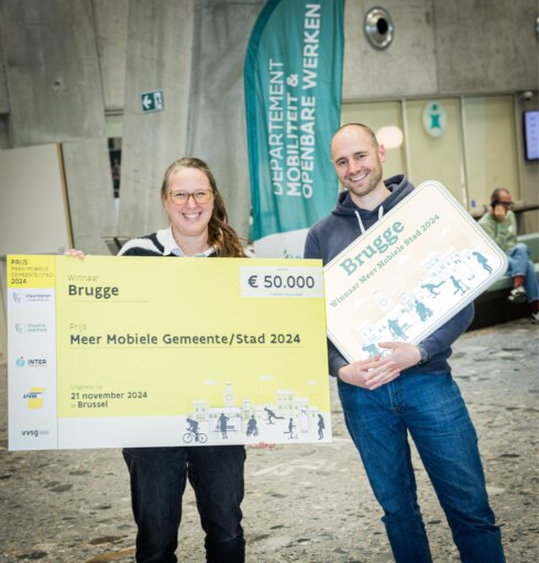 Brugge won de prijs binnen de categorie grote lokale besturen c DMOW 1