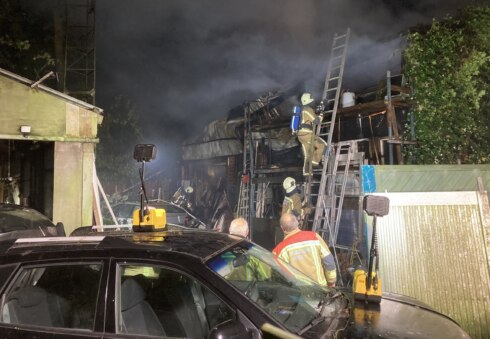 brand Meulebeke Bosweg