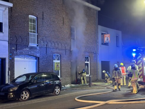 Brand Lauwe (Menen): bewoner rookintoxicatie