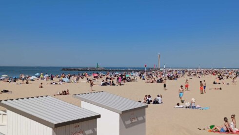 Kust toerisme Oostende