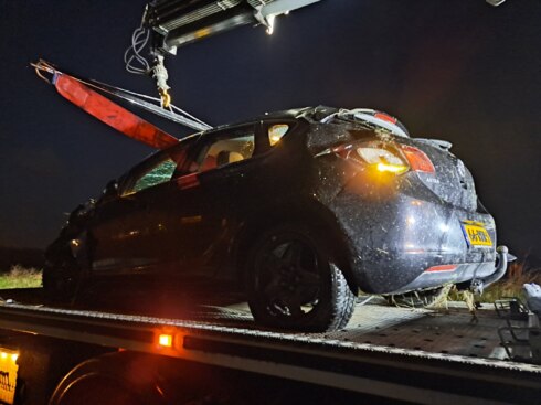 Ongeval E40 Adinkerke