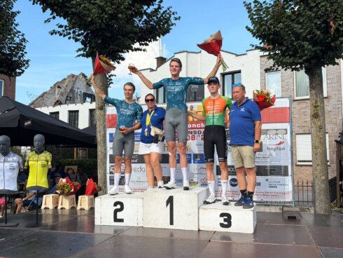 Podium memorial Danny Jonckheere