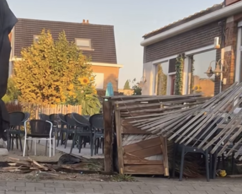 Terras café 'In de Vriendschap'