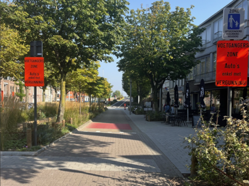 Voetgangerszone Centrumbrug