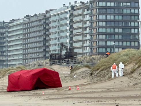 Verdacht overlijden Westende