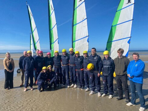 Ben Weyts opleiding zeilwagenrijden 02