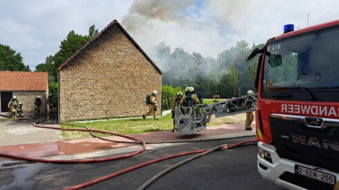 Brand de Dijk te Wulp
