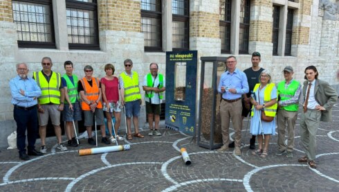 72.735 peuken opgeraapt in Roeselare tijdens opvallende actie tegen peukenzwerfvuil 
