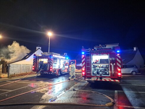 Brand huisje Oostduinkerke