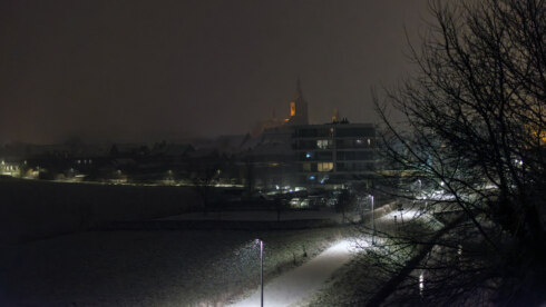 Diksmuide sneeuw 1 van 1