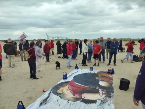 Herdenking aylan