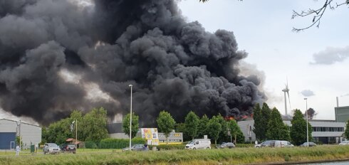 Industriebrand ieper