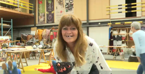 Kattenstoet figuranten