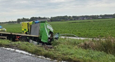 Ongeval afrit Nieuwpoort
