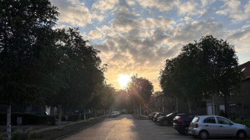 Weerfoto zon