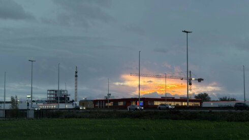 Weerfoto storm
