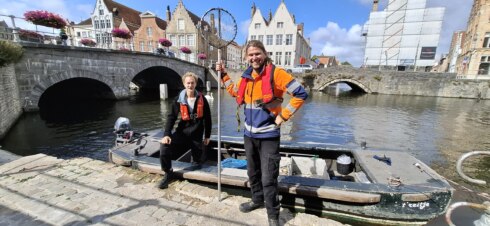 Zwerfvuil brugge