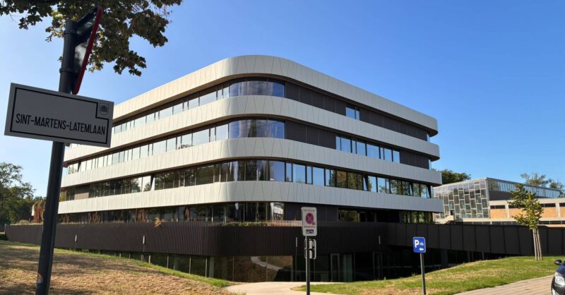 Howest en Zorg­groep H.Hart bou­wen nieu­we kin­der­op­vang uit op Kort­rijk Weide