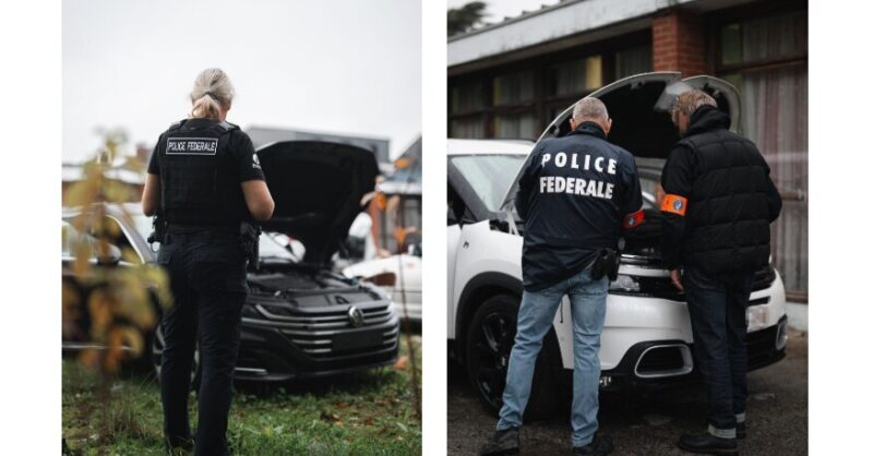 Handel in gestolen voertuigen blootgelegd: 19 personen opgepakt