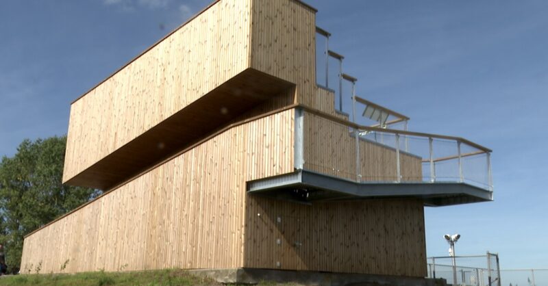 Inauguration officielle d'un nouveau point de vue à  Diksmuide