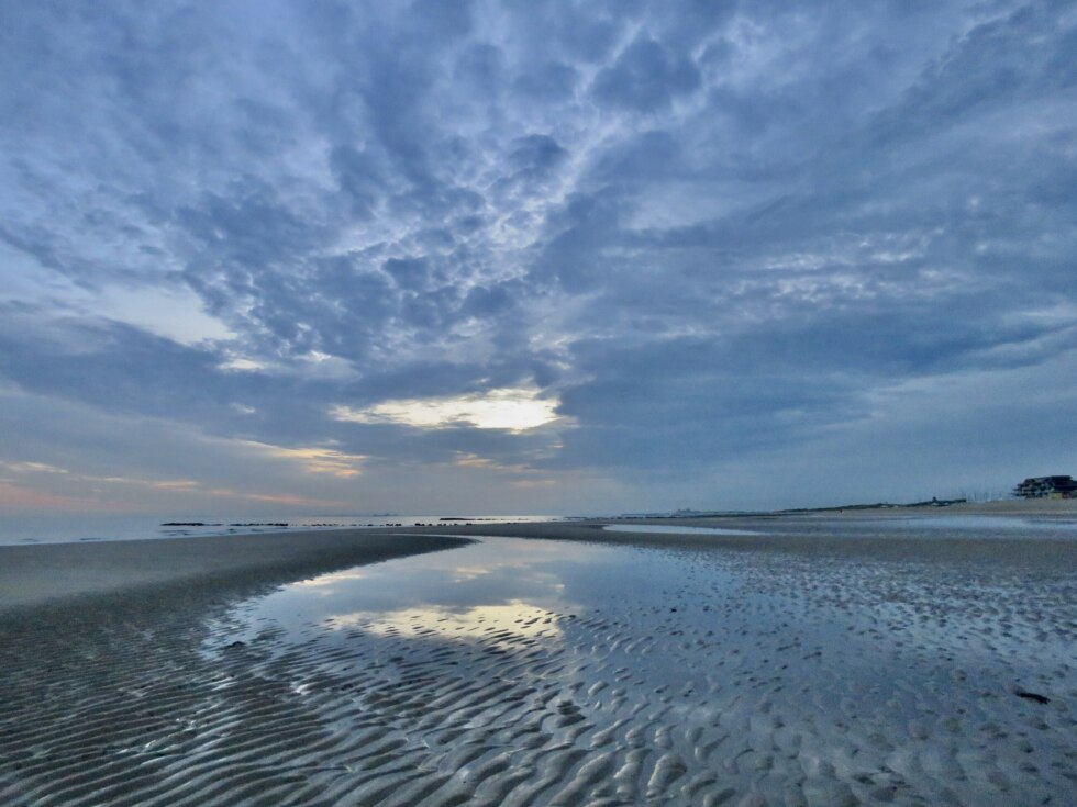 Corinne Delattre Knokke 20240830 weer zee