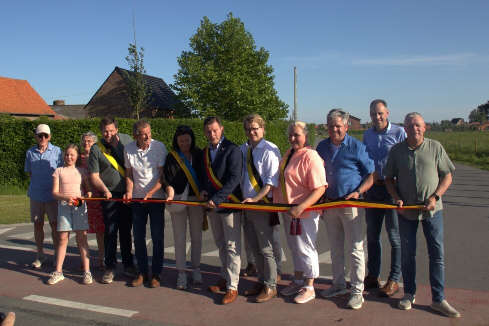 Heraanleg van ﻿de Ruiseledesteenweg en omliggende straten in Wingene succesvol afgerond