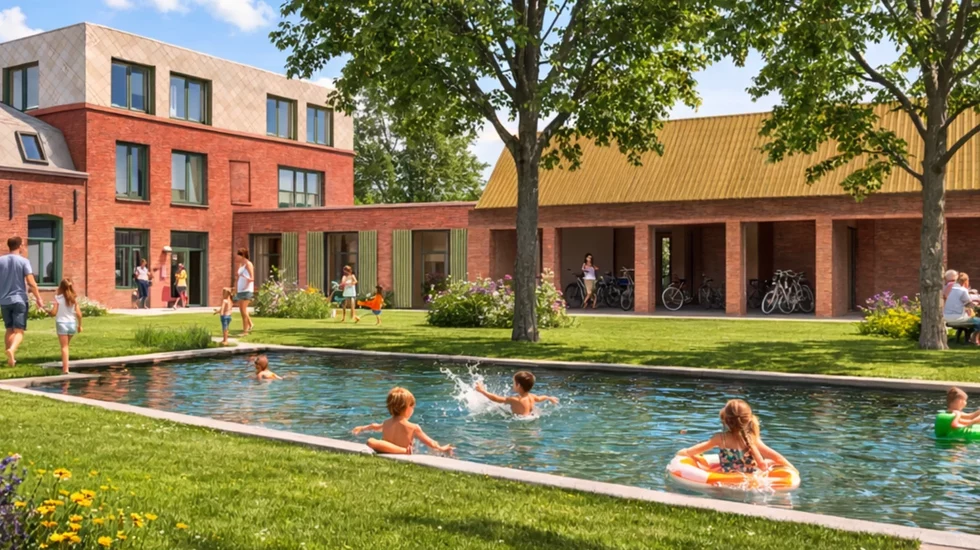 Cohousing Wevelgem render 1