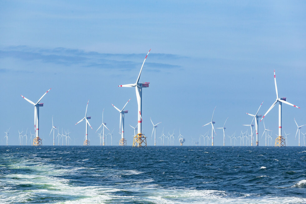 Offshore windmolen windenergie windturbine