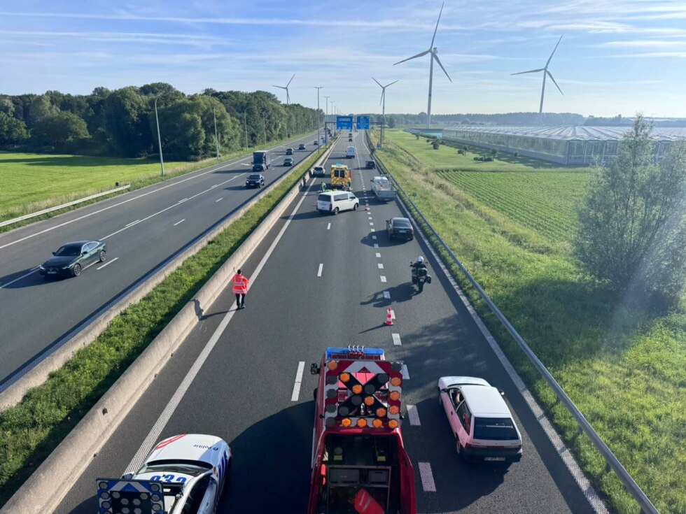 Ongeval E403 Loppem