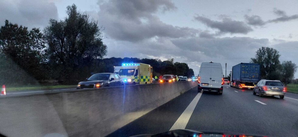 Ongeval E403 Ruddervoorde