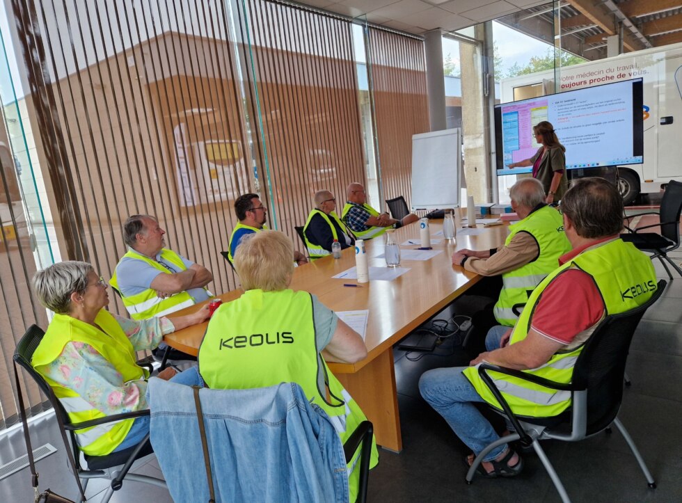 Opleiding buschauffeurs 1