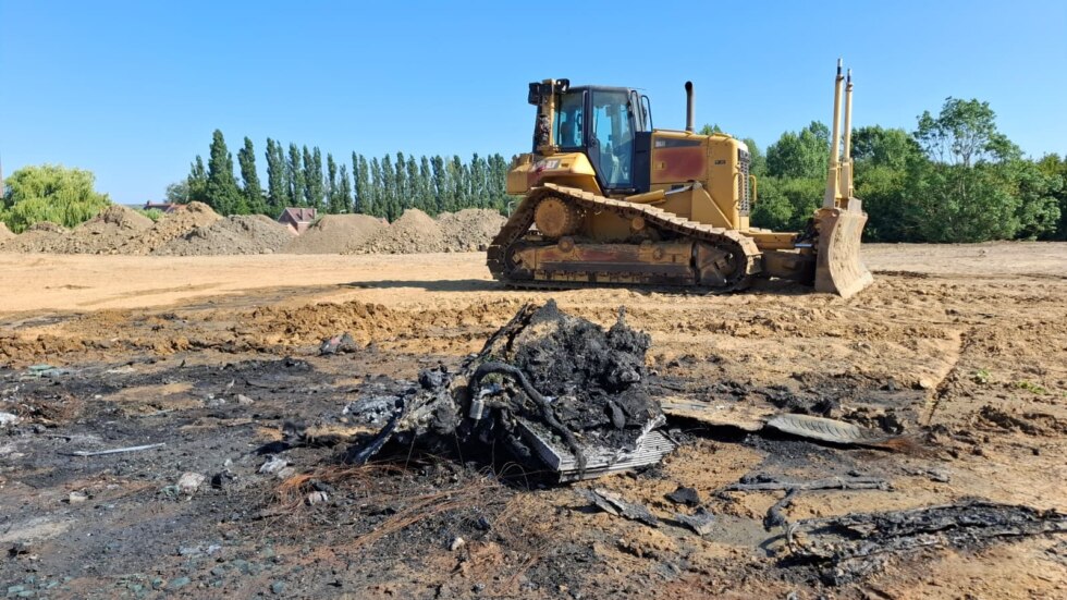 Overval juwelier Lauwe autobrand 2