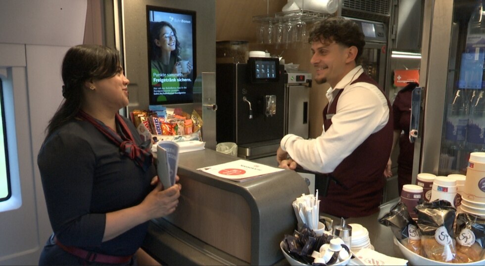 Duitse trein aan boord