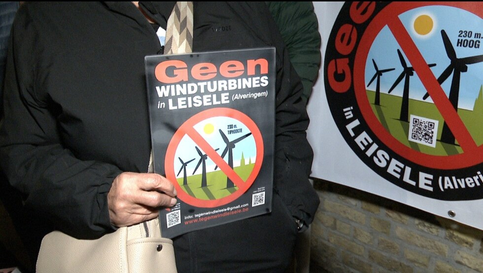 Protest Leisele windmolens 3
