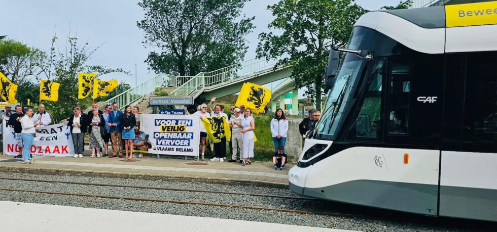 Protest Vlaams Belang
