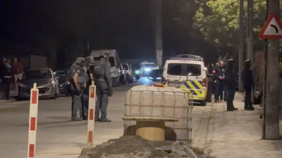 Screenshot arrestatie Rumbeke