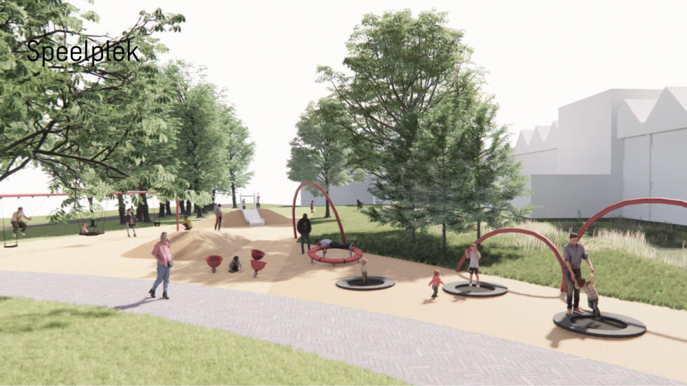 Speelplek Waregem ontwerp