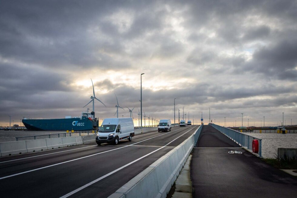 Stormweer Zeebrugge