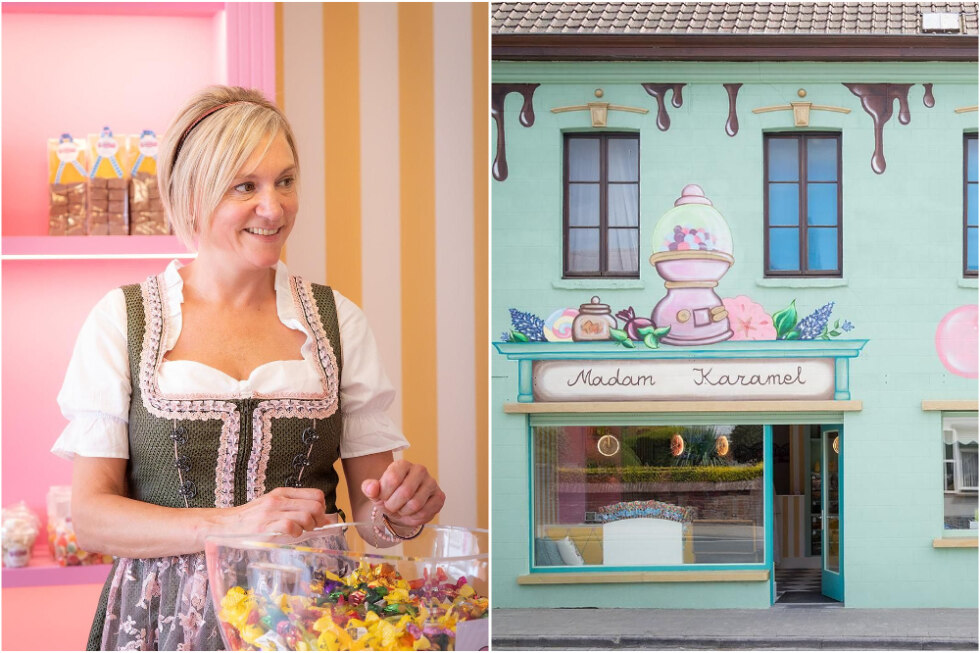 Sibylle (47) maakt droom waar met snoepwinkel Madam Karamel in Tiegem: "Ik leef op een roze wolk"