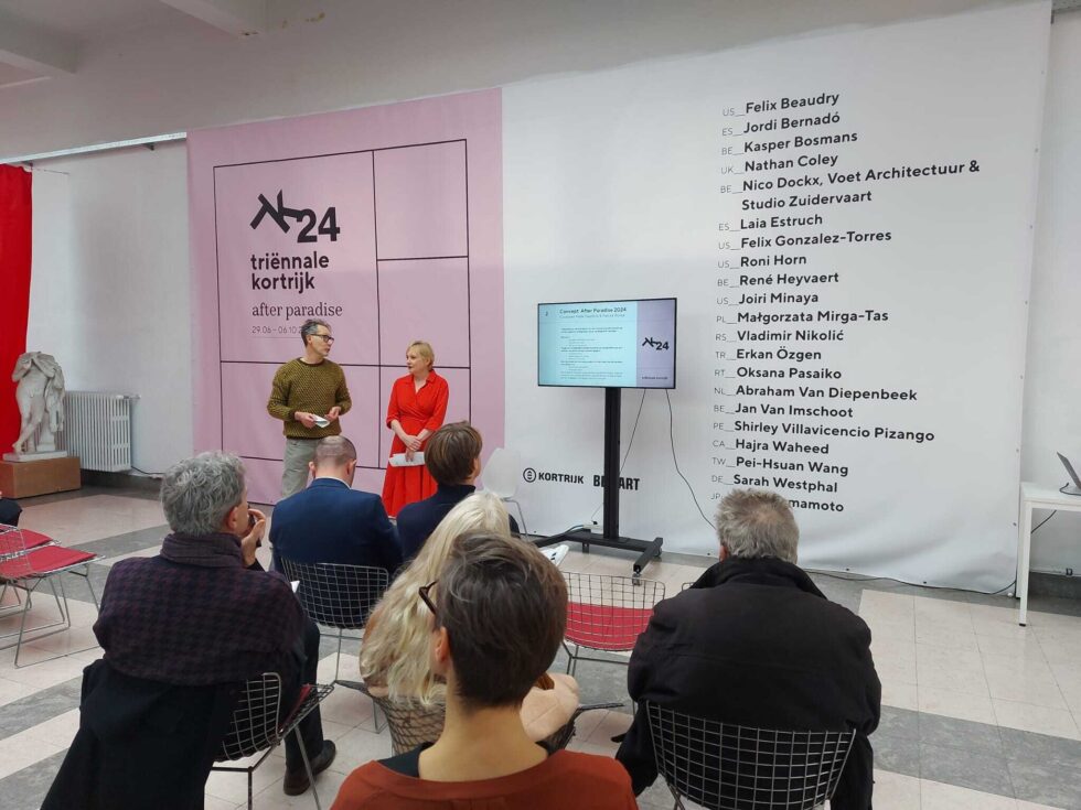 Voorstelling Triënnale Kortrijk