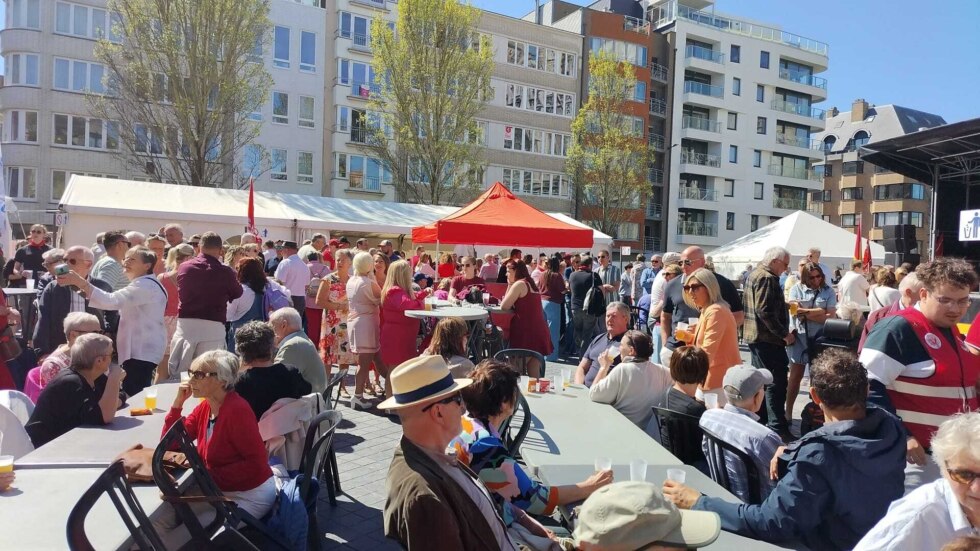 Beelden 1 mei feest